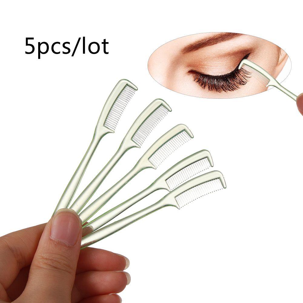 Lược Chải Lông Mi / Lông Mày Bằng Nhựa Màu Sắc Ngẫu Nhiên Tiện Dụng