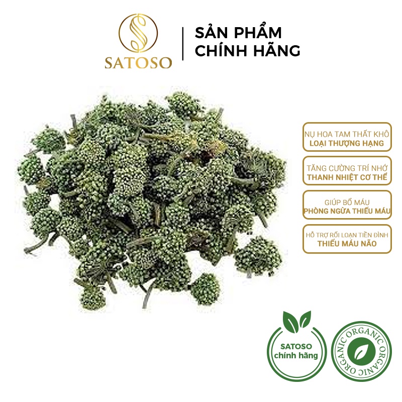 Nụ hoa tam thất khô tốt cho sức khỏe SATOSO 100g SA04