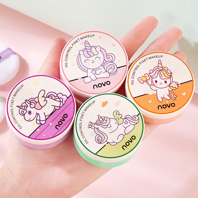 (Hàng Mới Về) Phấn Phủ Novo Lấp Lánh Chống Thấm Nước Kiềm Dầu No.5386 | BigBuy360 - bigbuy360.vn