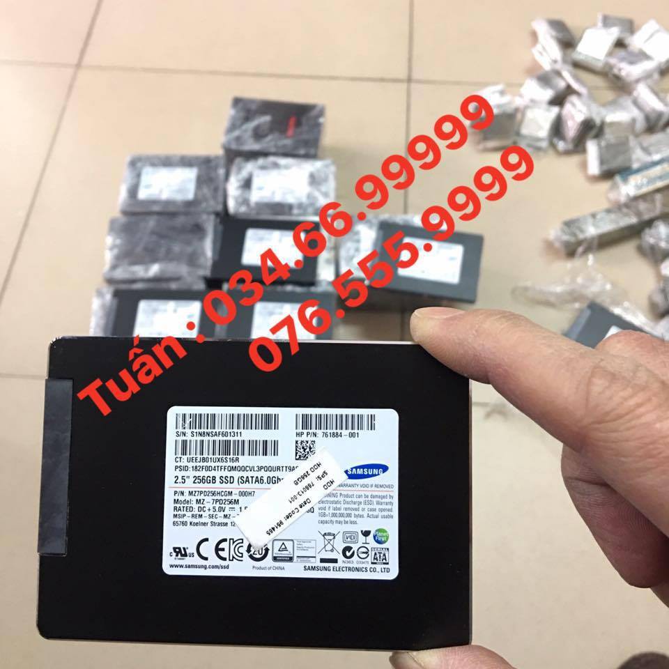 Bán SSD samsung PM871B 256Gb hàng bóc máy USA