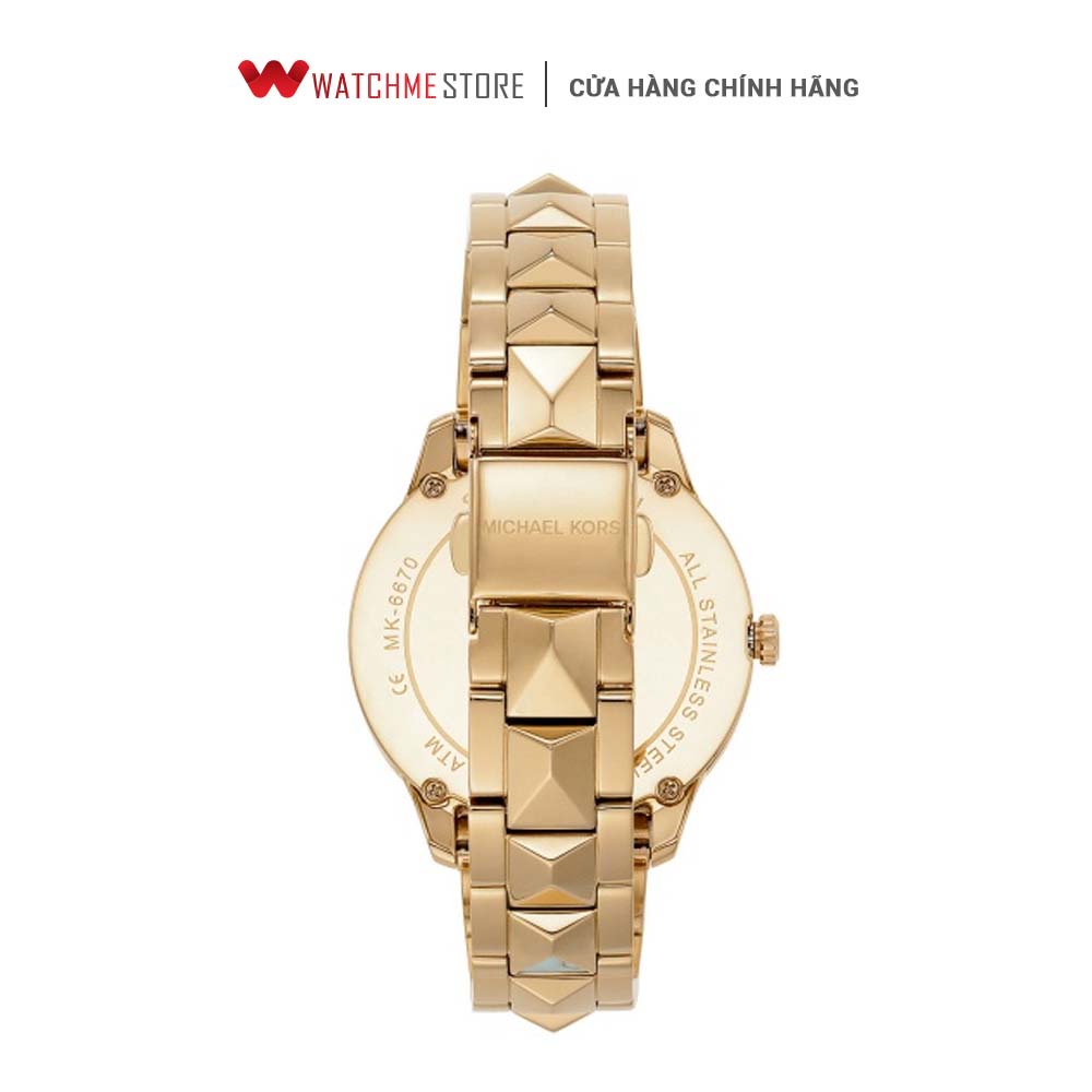 [ ĐẶC BIỆT 18-29.07 - VOUCHER 10%] - Đồng hồ Nữ Michael Kors dây kim loại MK6670