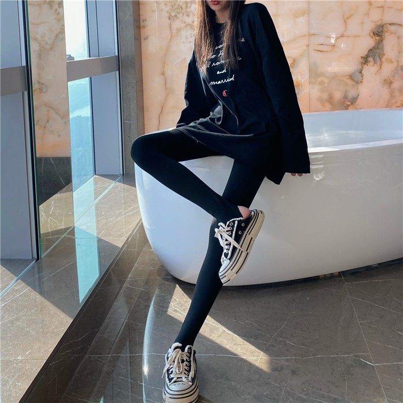 Quần Legging Lưng Cao Phong Cách Hàn Quốc Thời Trang Mùa Đông | BigBuy360 - bigbuy360.vn