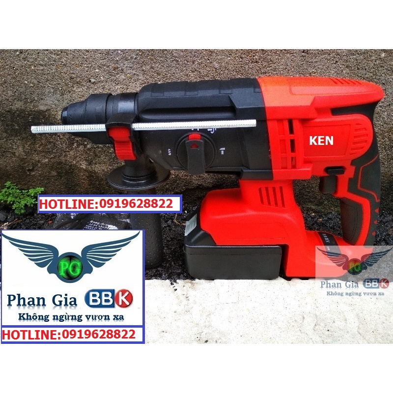 Thân Máy Khoan Bê Tông 188V - Động Cơ Không Chổi Than - Bảo Hành 12 Tháng