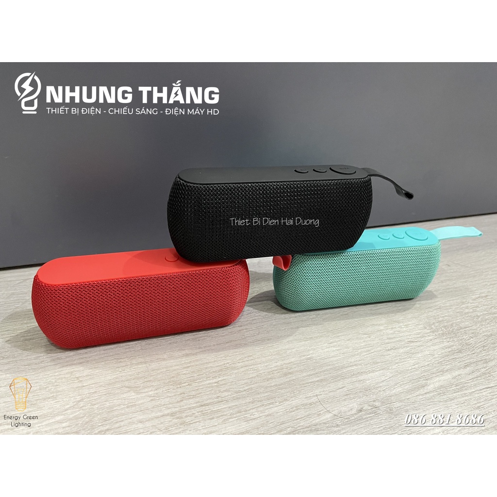 Loa Bluetooth Di Động Q106 - Hỗ Trợ Khe Cắm Thẻ Nhớ - USB - Dung Lượng Pin Lớn -Nhiều Màu Sắc - Có video