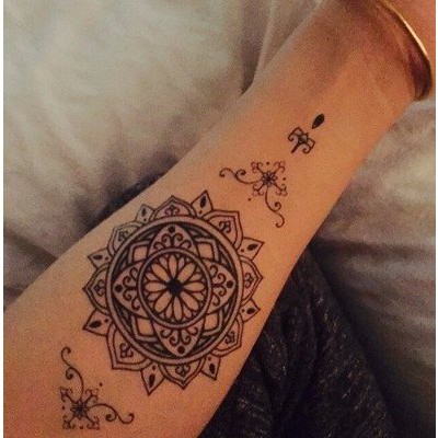 [ SIÊU GIẢM GIÁ TATOO NAM ] Hình xăm dán tatoo hoa văn bắp tay - miếng dán hình xăm đẹp dành cho nam