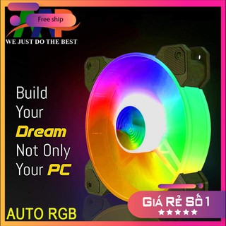 FAN TẢN NHIỆT CHO MÁY TÍNH 12CM  AAP ARGB