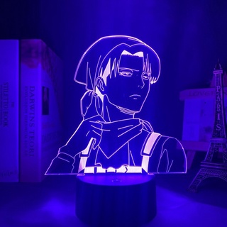 Đèn Ngủ Led Nhân Vật Attack On Titan 3d Độc Đáo Quà tặng kỉ niệm