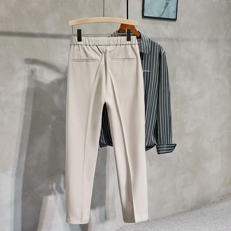 Quần Tây Lưng Thun Co Giãn Thoải Mái Thời Trang Cho Nam (S-3Xl)