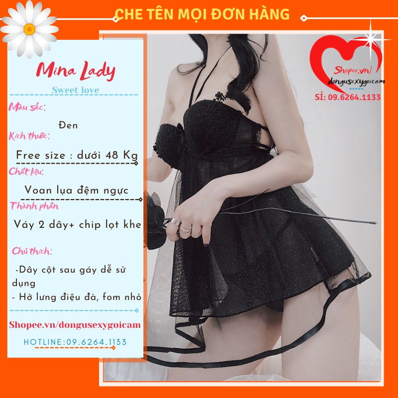 Đồ Ngủ Cúp Nâng Ngực Gồm Váy Ngủ Sexy Nữ Gợi Cảm Voan Lụa 2 Dây Sexy Dễ Thương Và Quần Lót Lọt Khe Nữ Sẽy Đệm Nâng Ngực | BigBuy360 - bigbuy360.vn