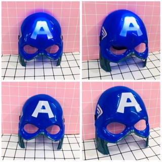 Mặt nạ Captain America có đèn nhạc , mặt nạ siêu anh hùng hoá trang cosplay
