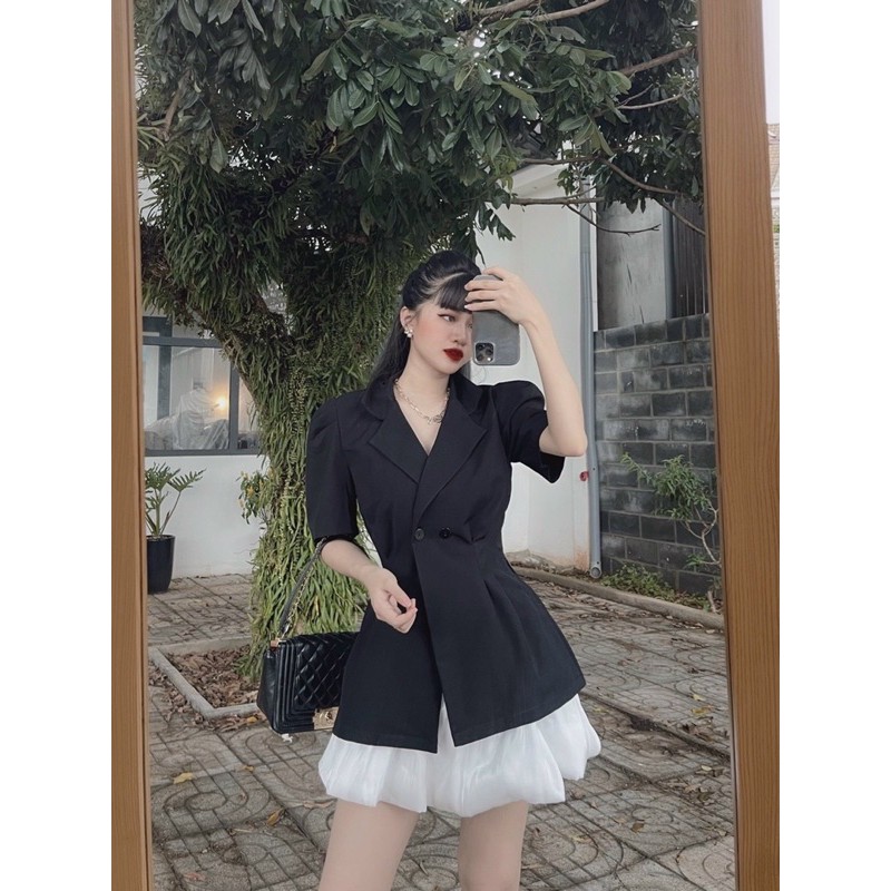 SET ÁO VEST + CV TƠ (Hàng sẵn-shop tự chụp) [Moment House]