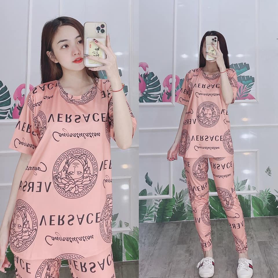 Set Bộ Thun Lạnh 3D Họa Tiết Cao Cấp Cực Sang - Mẫu Mặc Sp Thật