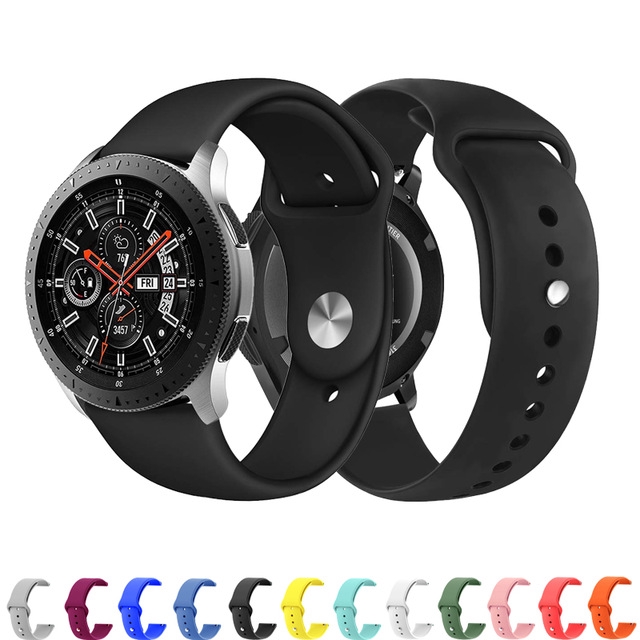 Dây đeo đồng hồ 20mm 22mm cho Samsung Gear Sport S3 S2 Classic Frontier Galaxy Strap Huami Amazfit Bip Huawei GT 2