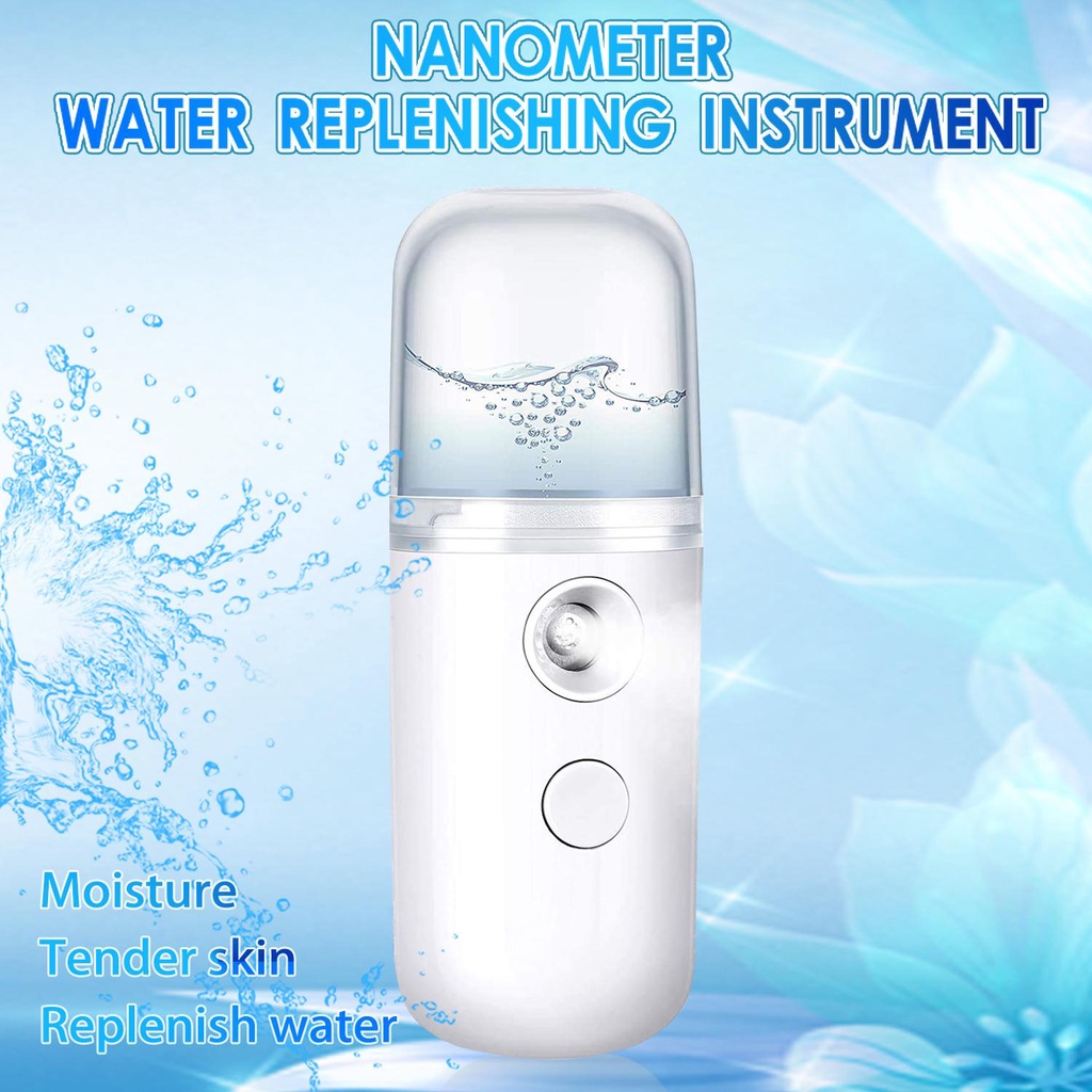 Bình Xịt Khoáng Nano Điện Tử 30ML Tiện Dụng
