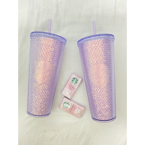 Ly Bling tím Violet / night sky Starbucks china 2021