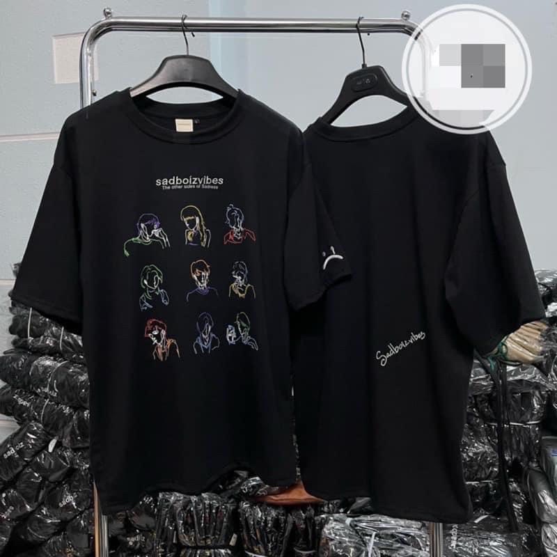 Áo Thun Form Thụng Tay Lỡ In Hot Hit❤️Áo Phông Unisex Nam Nữ Freesize In Hình Màu Sắc Độc Đáo