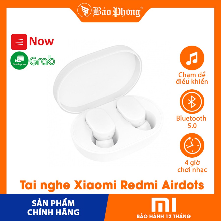 Tai nghe Bluetooth True Wireless Xiaomi Redmi Airdots earphone