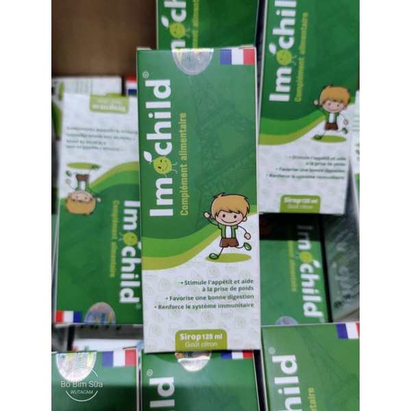 🆘 Siro iMochild Tăng Đề Kháng Bổ Sung Vitamin Và Khoáng Chất Cho Trẻ