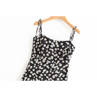 (ORDER) Váy hai dây hoa cúc body