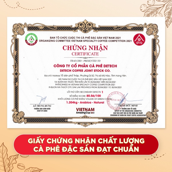 Cà phê Arabica Sơn La đặc sản nguyên chất đậm đà hậu vị ngọt pha phin pha máy Brewed Funksy Beans