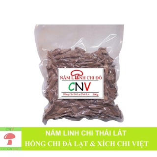 Nấm linh chi đỏ Việt Nam thái lát 500g - Cây Nấm Việt