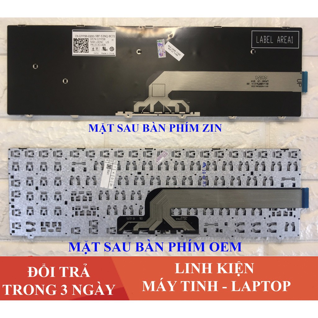 [ Hàng Hot ] Phím Laptop Dell 3541 3542 3558 3559 5559 5542 5543 5555 5547 5548 3567 3568 Inspiron 15-5000