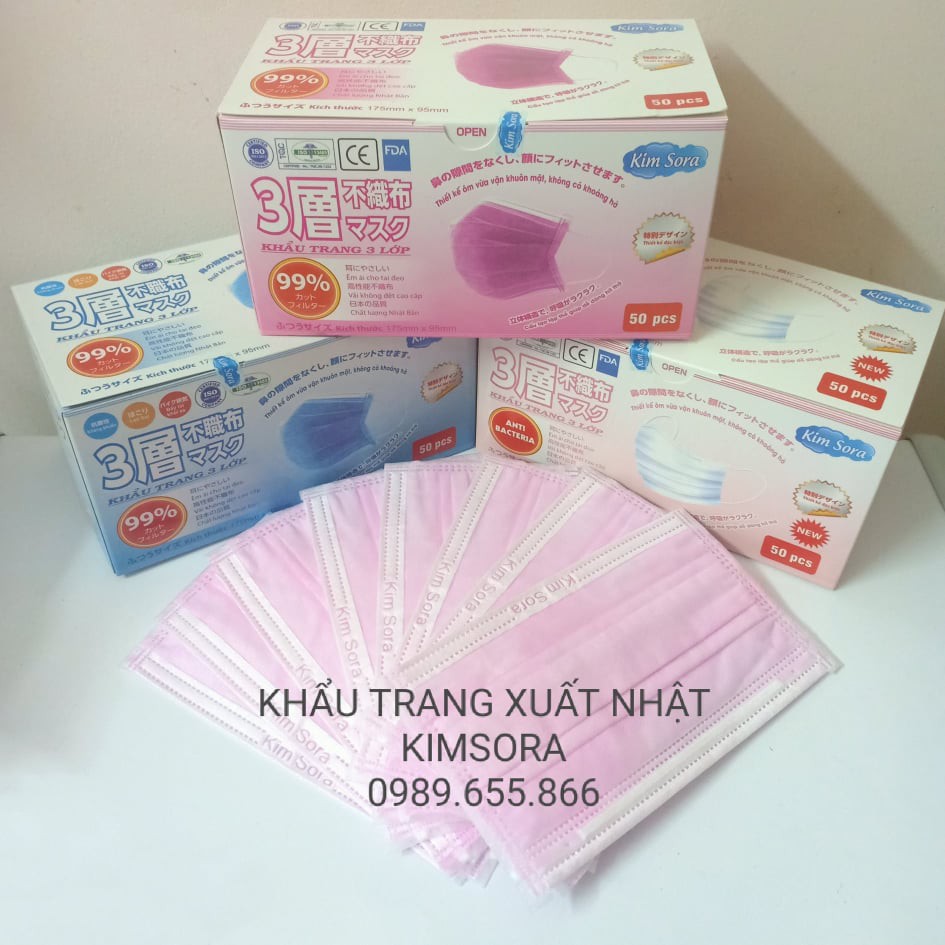 Khẩu trang y tế xuất Nhật Kim Sora