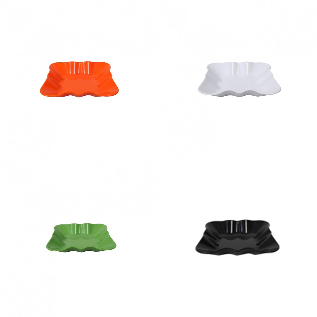 Đĩa nhựa vuông hoa các màu, các cỡ - hàng Song Long