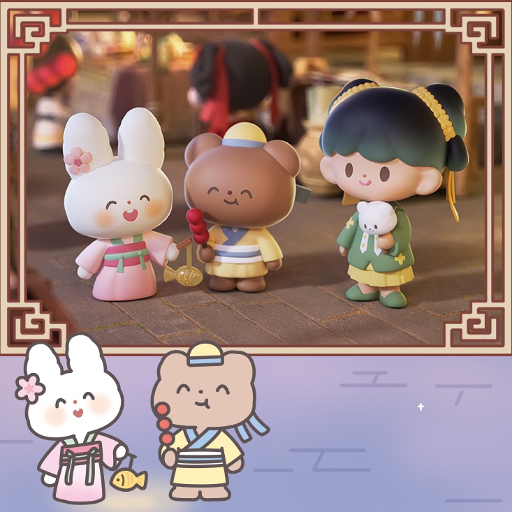 Mô Hình Búp Bê F.UN zZoton Cổ Điển Có Hộp Mù Trang Trí