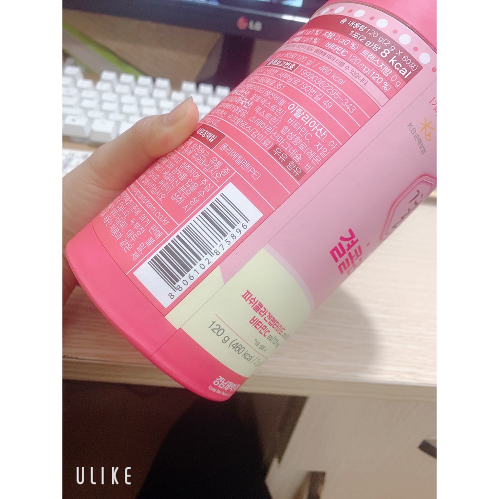 [SĂN SALE - ĐỦ BILL] LEMONA COLLAGEN TƯƠi BỔ SUNG VITAMIN C VÀ COLAGEN CHO CƠ THỂ