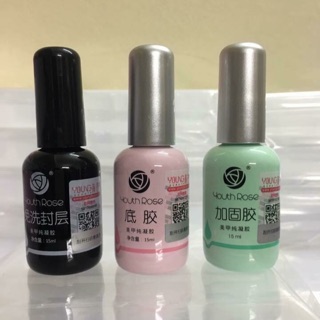 [Siêu Sall ] Bộ 3 Hoa Hồng - Base - Top - Cứng Chính hãng