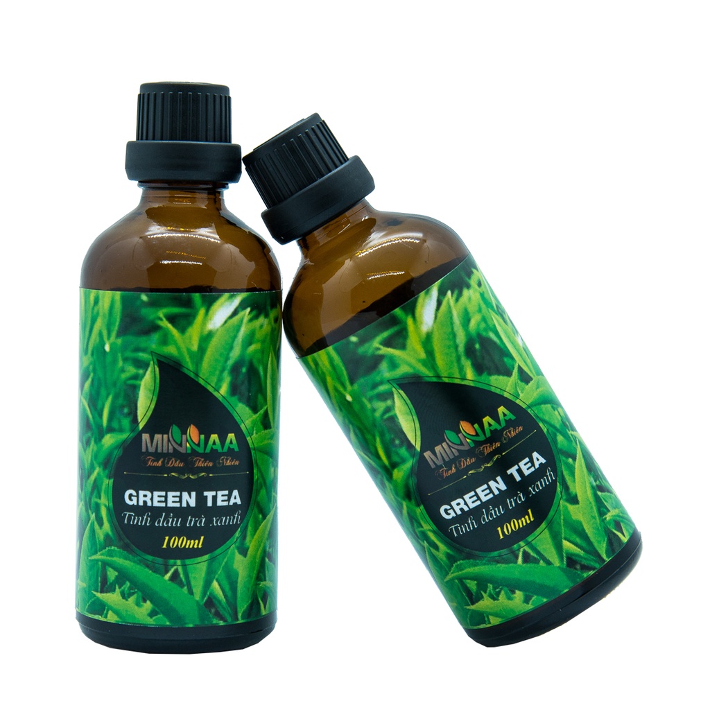 [Chai lớn giá rẻ] Tinh dầu Trà xanh 100ml thơm phòng khử mùi hiệu quả thương hiệu Minnaa