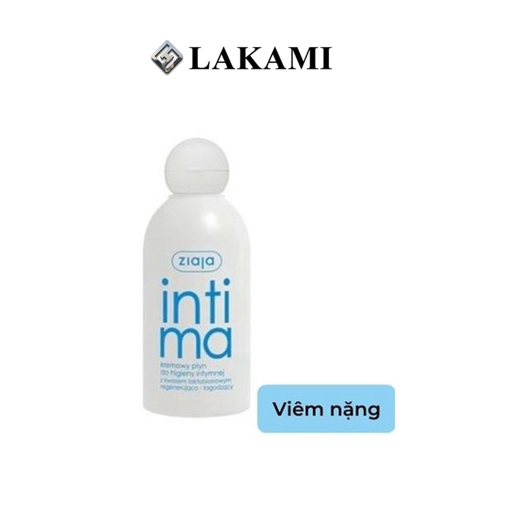 Dung dịch vệ sinh Intima Ziaja 200ml loại bỏ mùi hôi, vi khuẩn cho cả nam và nữ