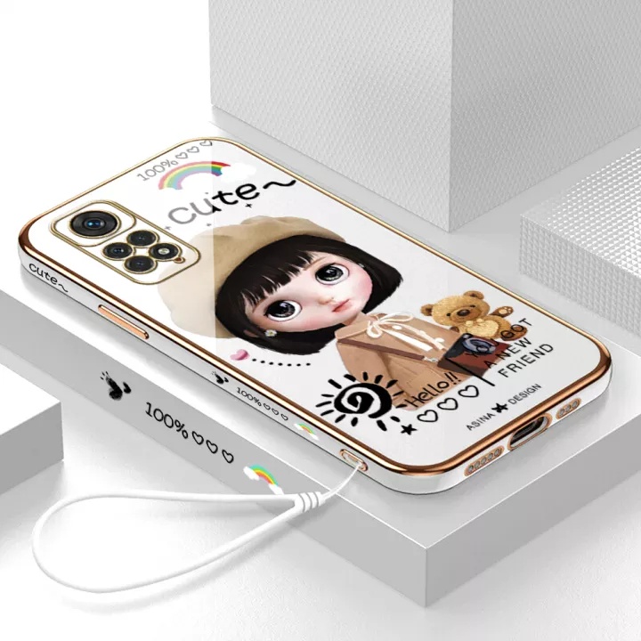 Ốp điện thoại QIANZI cho Xiaomi Redmi Note 11 5G Note 11 Pro 5G 10 4G 10Pro 4G 11S 11Pro Redmi 10 Prime 11T 11Tpro