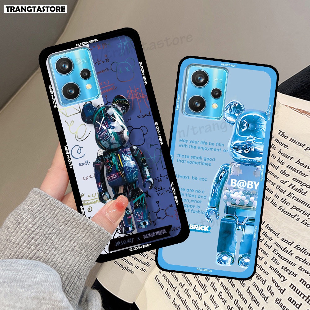 Ốp Realme 9i / 9 Pro in hình gấu Bearbrick,Mountain,xanh,đen,đỏ giá rẻ