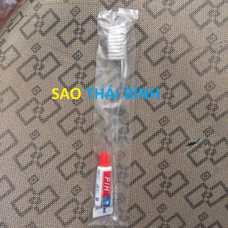 100 Bàn chải đánh răng (trắng trong, cước mềm và kem)