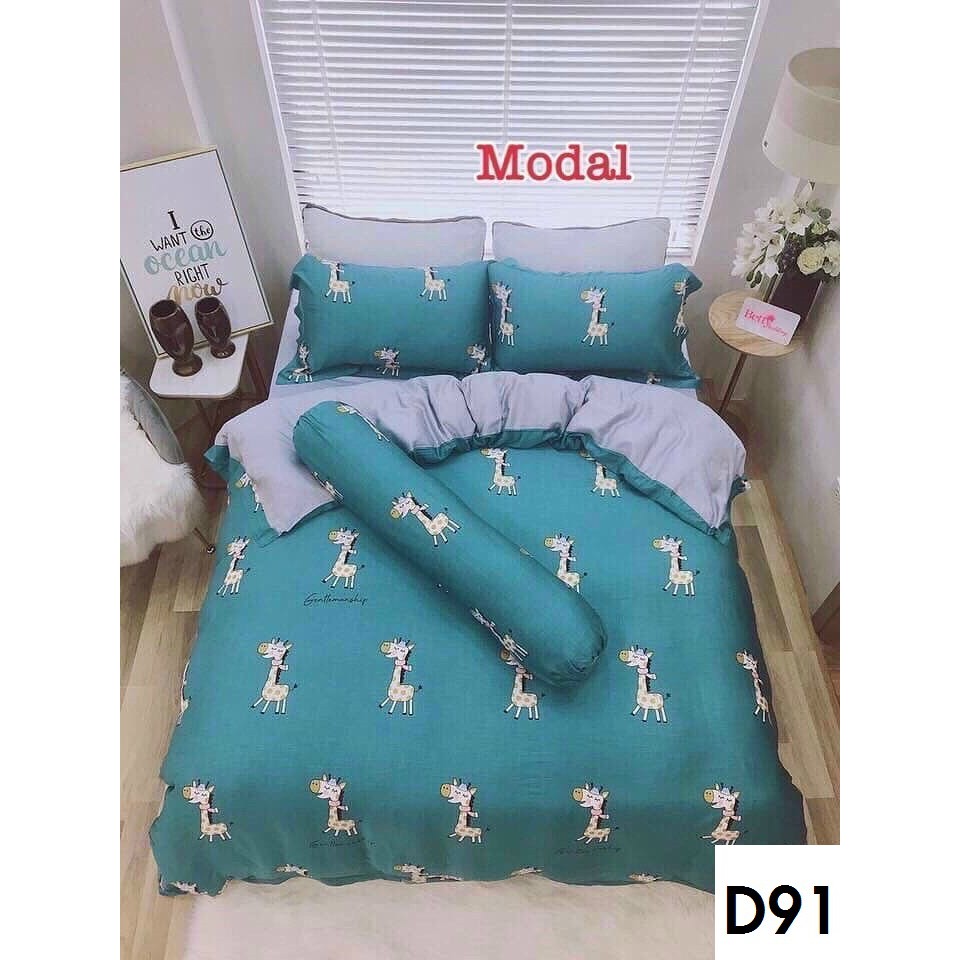 Bộ drap giường Tencel Modal 🎁MẪU MỚI🎁 Giảm 10k nhập [CHAN GA GOI] Chăn ga gối đệm lụa tencel cao cấp