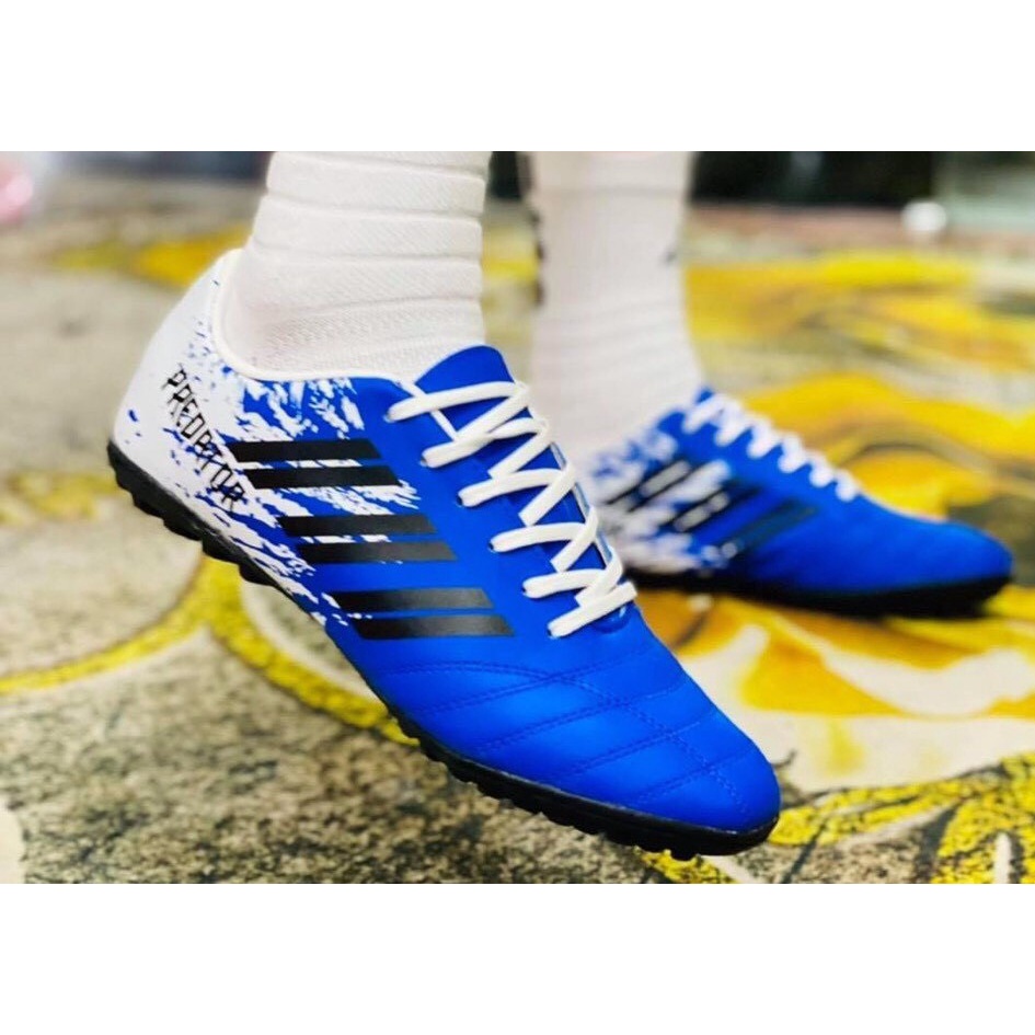 Giày đá bóng nam nữ sân cỏ nhân tạo Predator cổ thấp đế cao su đã khâu đế sẵn &lt;nhiều màu&gt; size 38-43