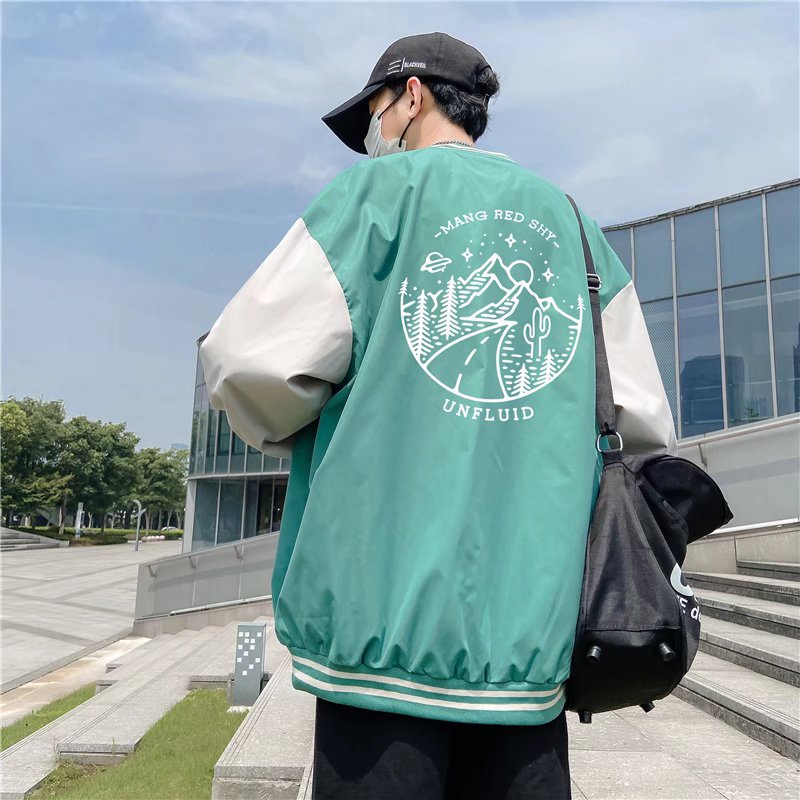 Áo khoác bomber phong cách Hàn Quốc cho cặp đôi