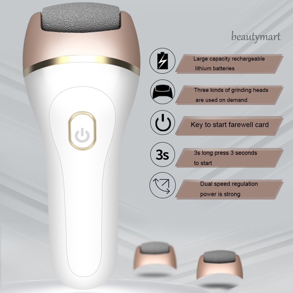 [Hàng mới về] Máy mài gót chân tẩy da chết có thể sạc lại | BigBuy360 - bigbuy360.vn