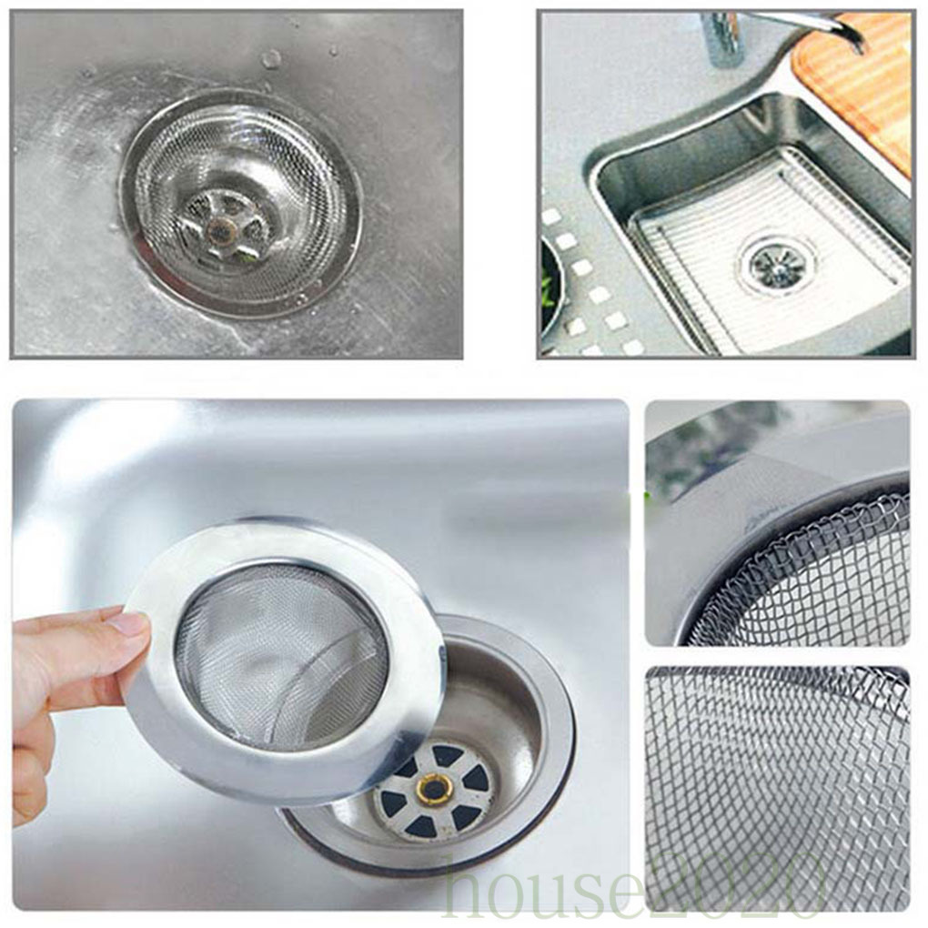 Dụng Cụ Lọc Rác Bồn Rửa Chén Bằng Thép Không Gỉ