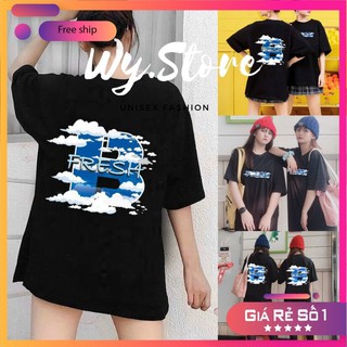 [HOTTREND] Áo Thun Tay Lỡ Unisex - Áo Thun Nam Nữ Form Rộng 2 Màu Deal Siêu Hot (AT033)