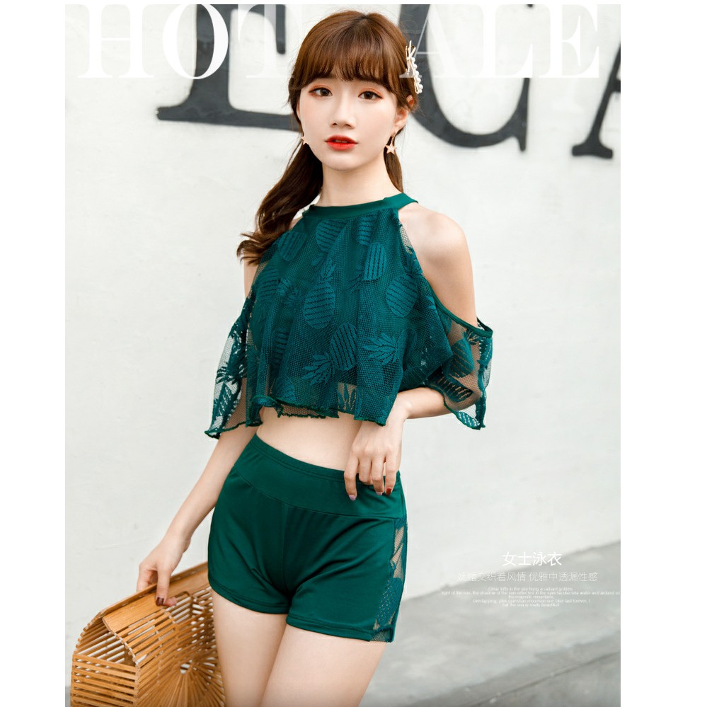 Bộ Đồ Bơi Nữ Phong Cách Hàn Quốc - Bikini Đồ Bơi | BigBuy360 - bigbuy360.vn