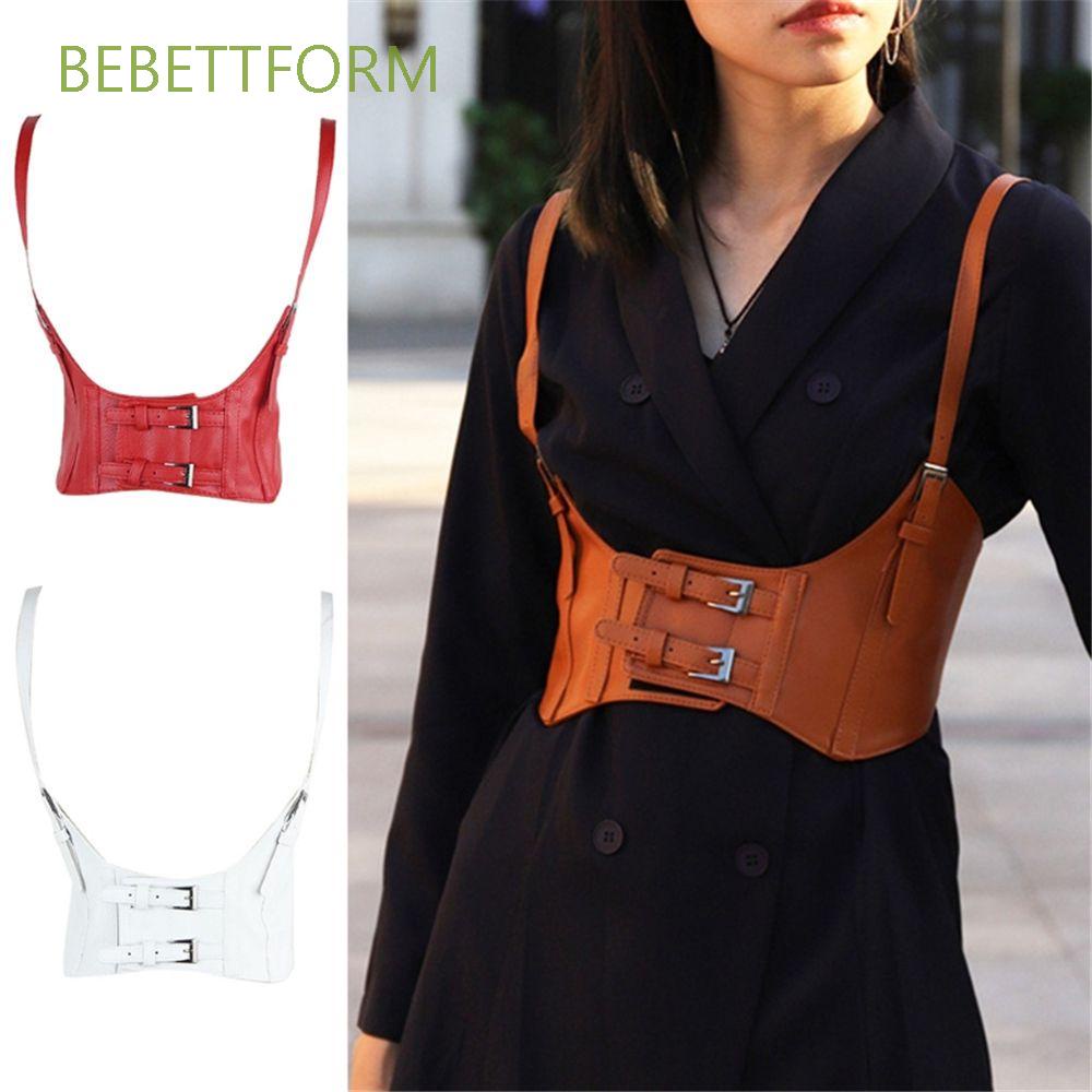 Áo corset giả da màu trơn khóa đôi phong cách gothic cổ điển tùy chỉnh cho nữ
