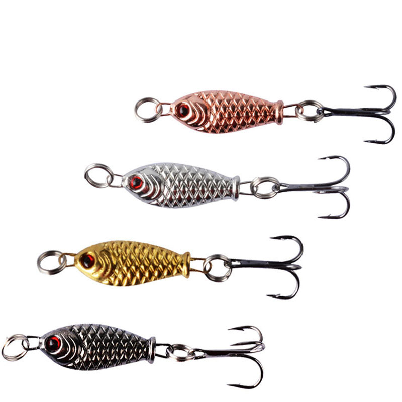 Mồi câu cá nhân tạo bằng kim loại chuyên dụng