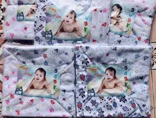 Tã chéo sơ sinh cho bé hàng cotton cao cấp siêu mềm