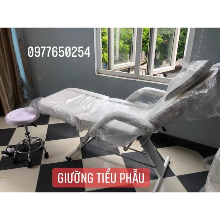 Giường phun xăm cao cấp, giường tiêm filler 3 khúc