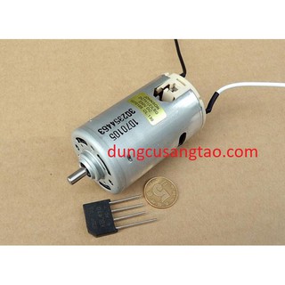 Motor Johnson cốt 5mm 230VDC 11000 vòng/phút / Động cơ tốc độ cao 230 VDC 11000 vòng/phút