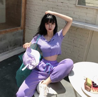 Quần jogger trơn hót