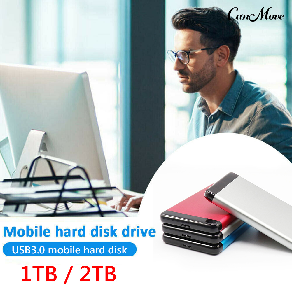 Ổ Cứng Ngoài Canmove 500g / 1t / 2t 2.5inch Usb 3.0 Hdd Cho Máy Tính